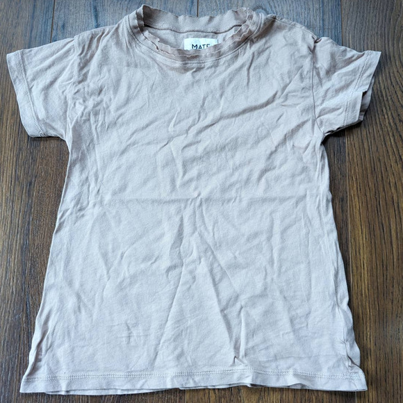 mini Mate The Label Boxy Raw Edge Tee - Picture 2 of 2